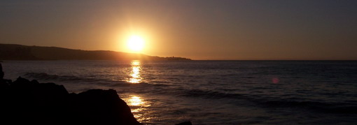 Sonnenuntergang am Pazifik